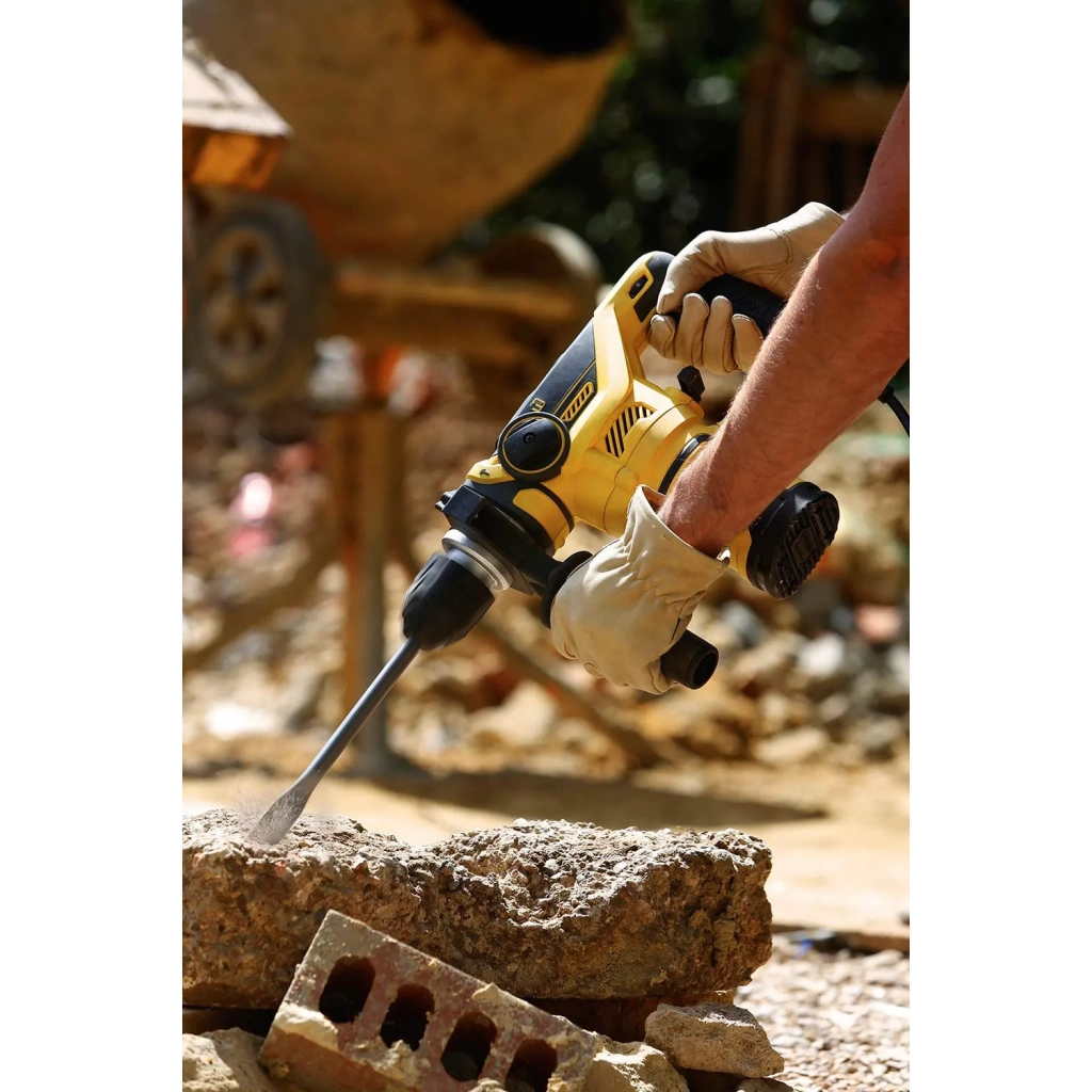 Перфоратор Stanley SDS-Plus, 1250 Вт, 3.5 Дж, 850 об/мин, кейс (FME1250K) - изображение 4