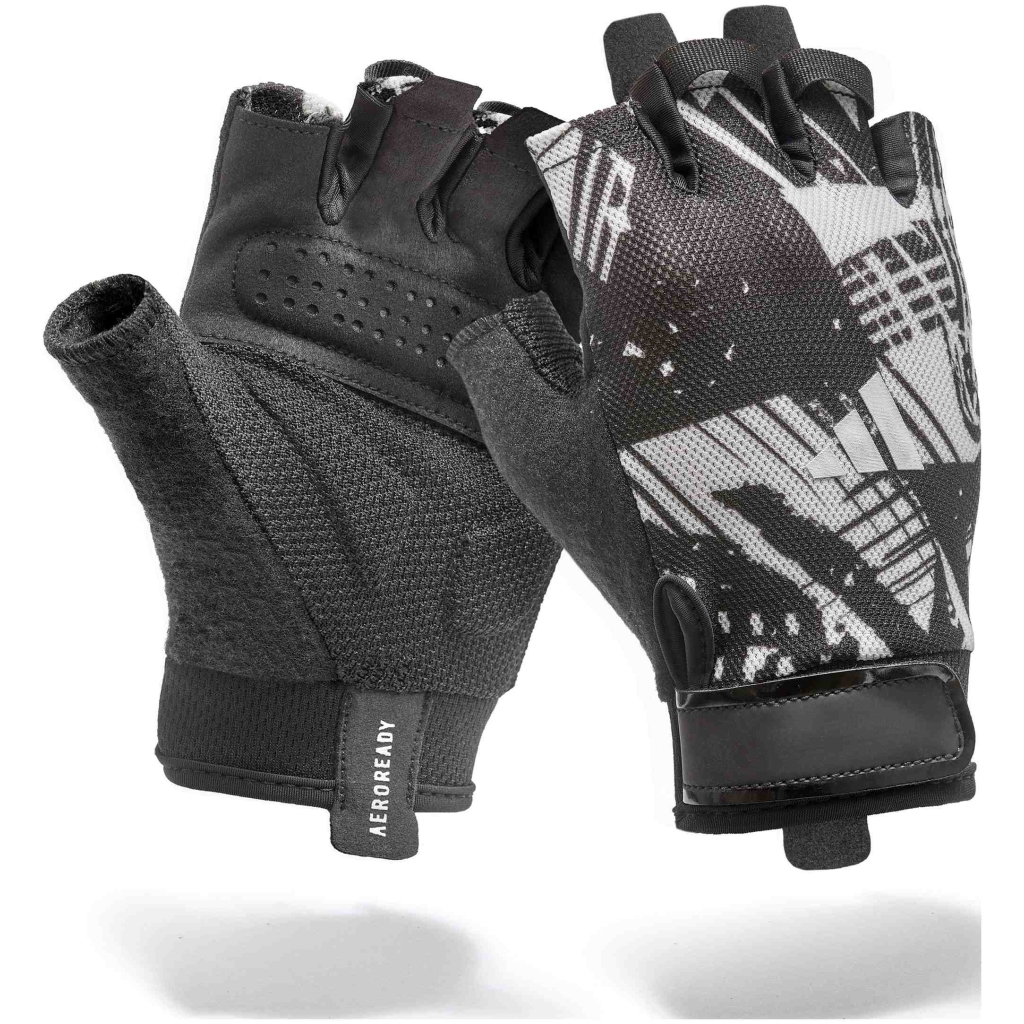 Рукавички для фітнесу Adidas Essential Training Gloves ADGB-15001AB чорний, сірий S (885652026949) - зображення 5