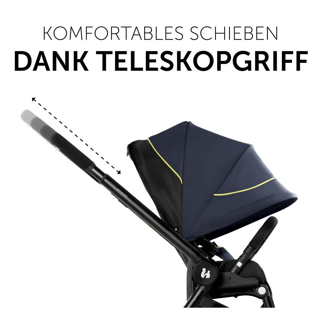 Коляска Hauck 2 в 1 Move So Simply (Dark Navy Neon) (16717-5) - зображення 4