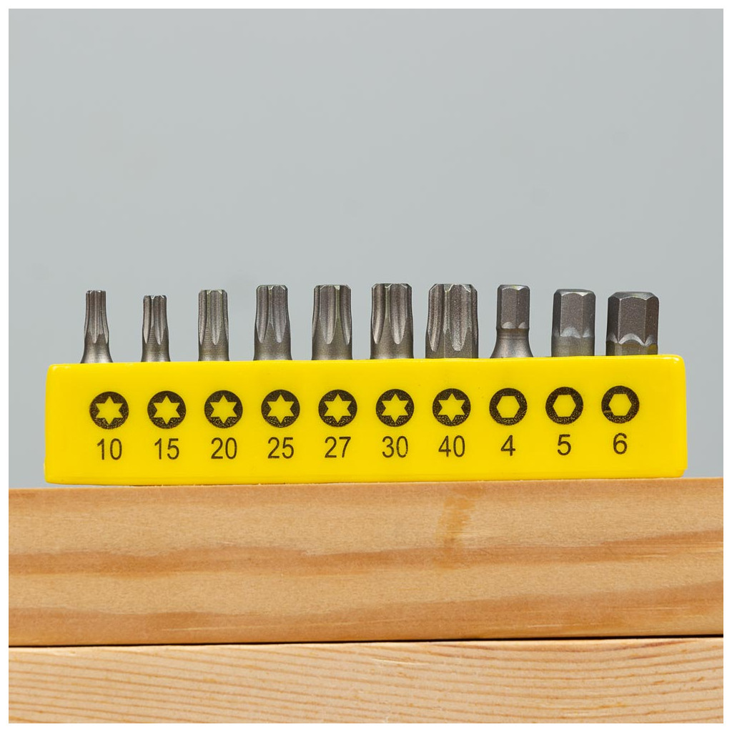 Набір викруток Sigma з бітами 27шт CrV (кейс) (4001061) - зображення 9