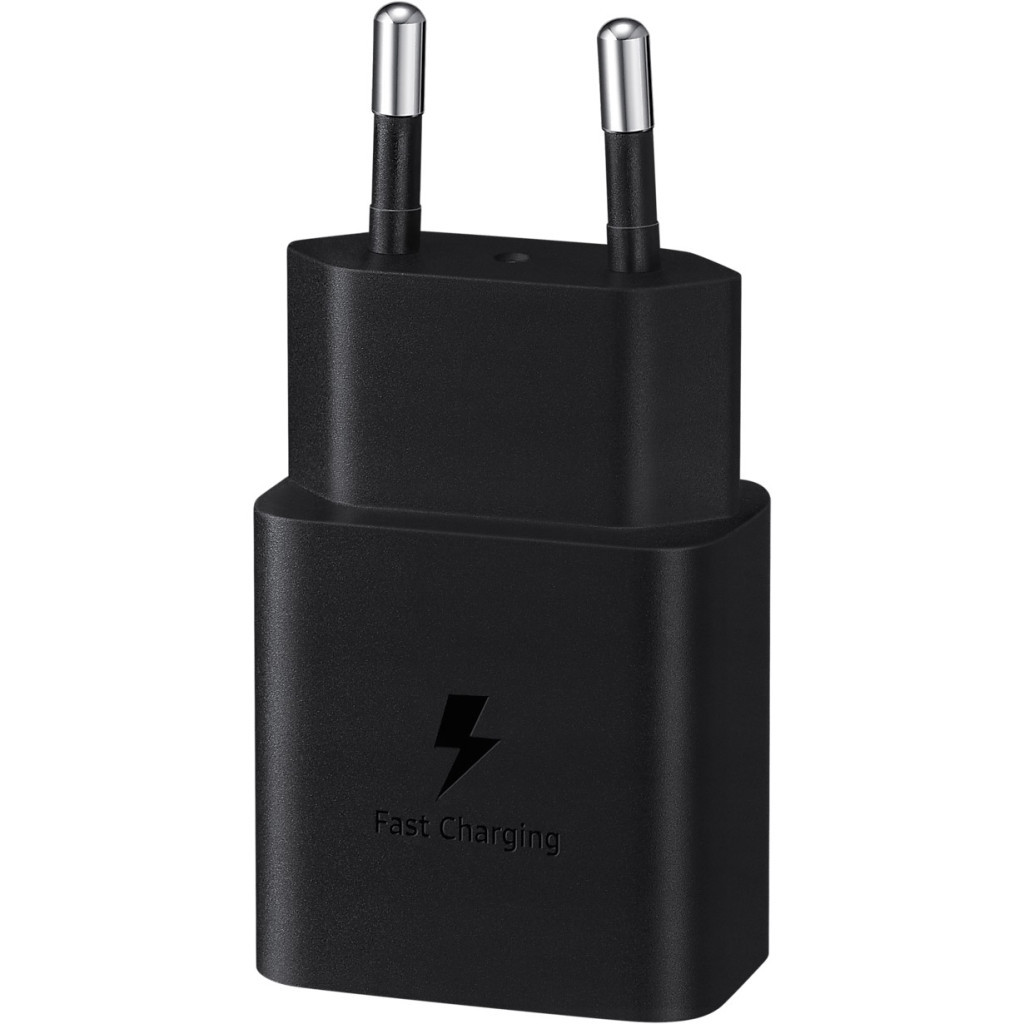 Зарядний пристрій Samsung USB-С 15W Black (EP-T1510NBEGEU) - зображення 1