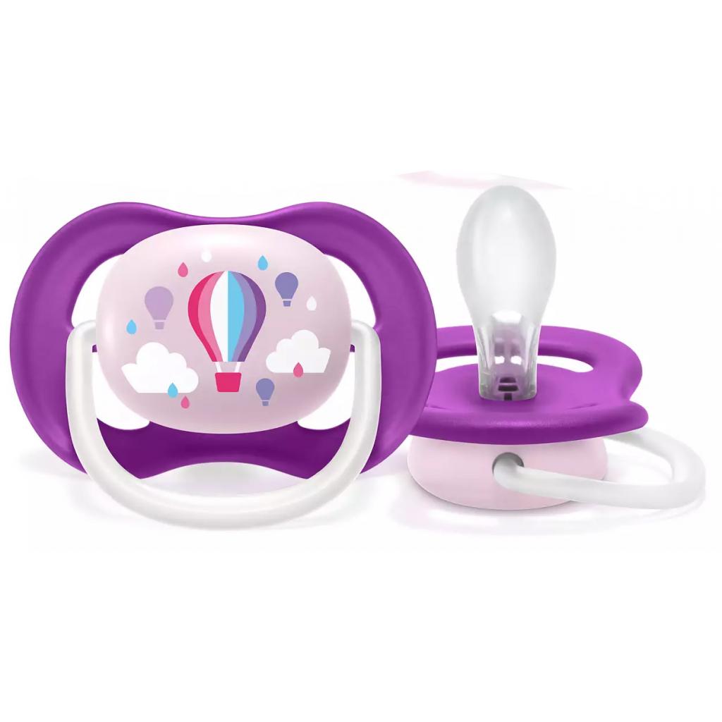 Пустушка Philips AVENT Ultra Air I love… для дівчат, 6-18 міс (SCF080/04) - зображення 2