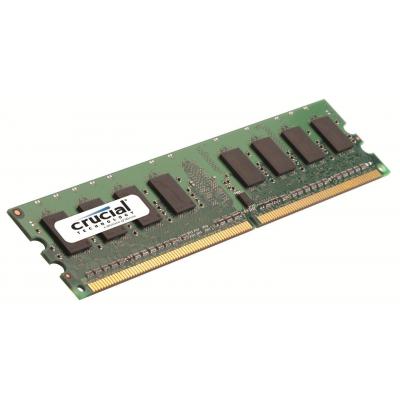 Модуль пам'яті для комп'ютера DDR2 1GB 800 MHz Micron (CT12864AA800) - зображення 1
