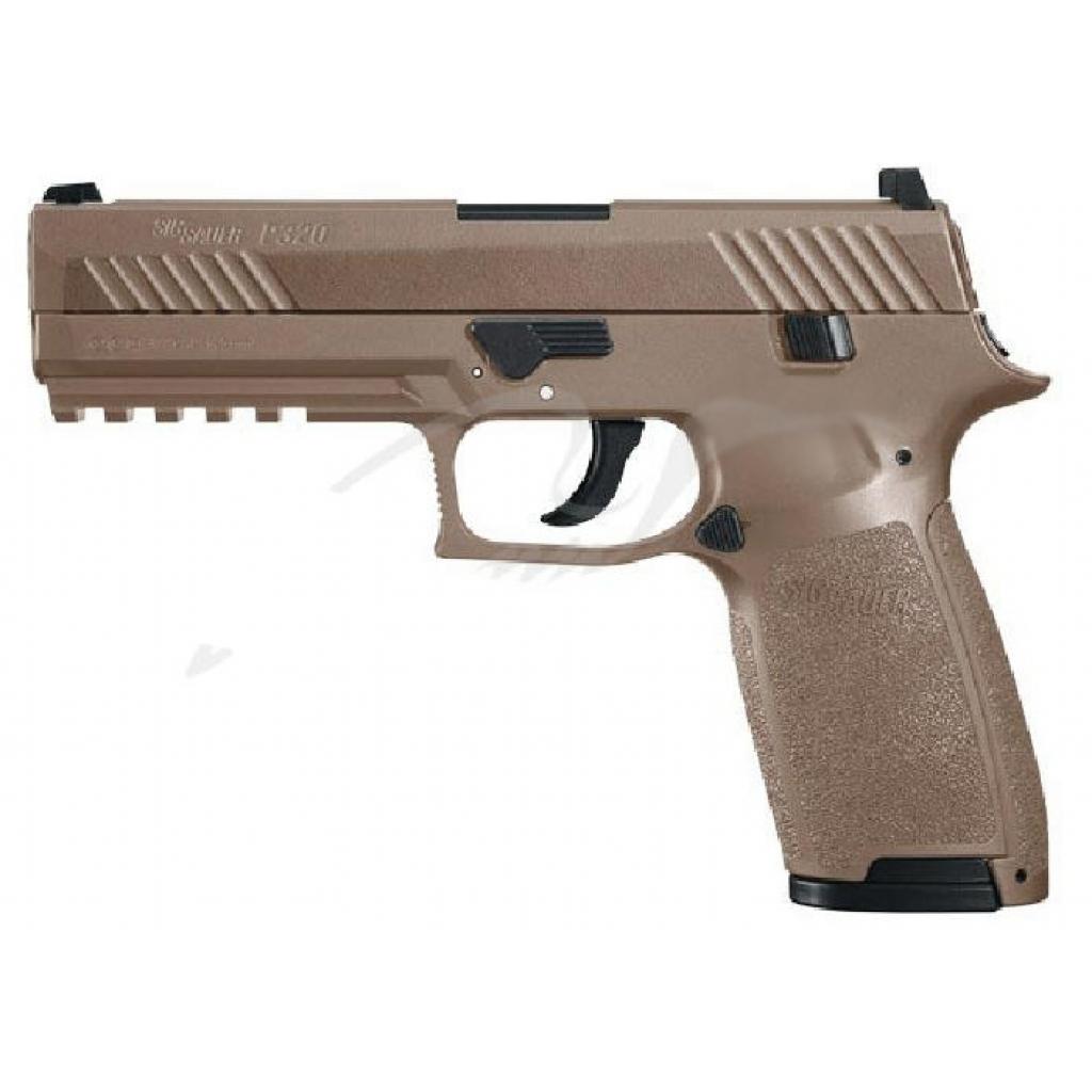 Пневматичний пістолет Sig Sauer Air P320 Coyote Tan 4,5 мм (AIR-P320-177-30R-CYT) - зображення 1
