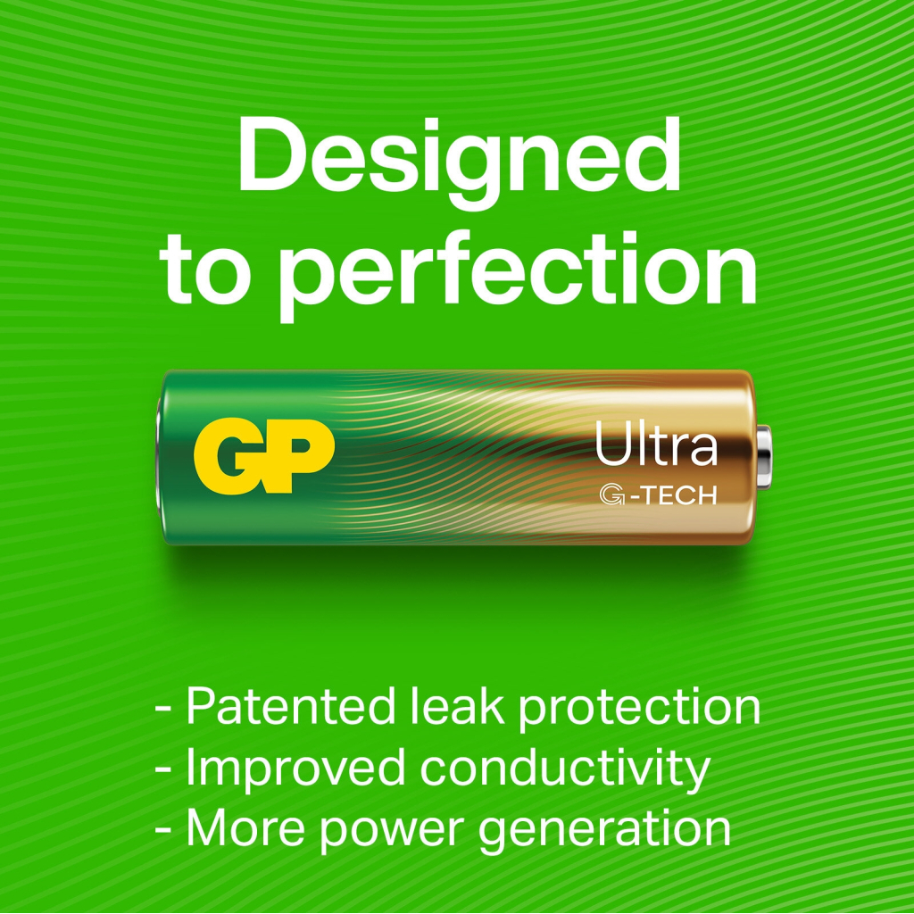 Батарейка Gp AA * 12 + AAA * 12 Ultra Alcaline + fan (4891199233982) - зображення 7