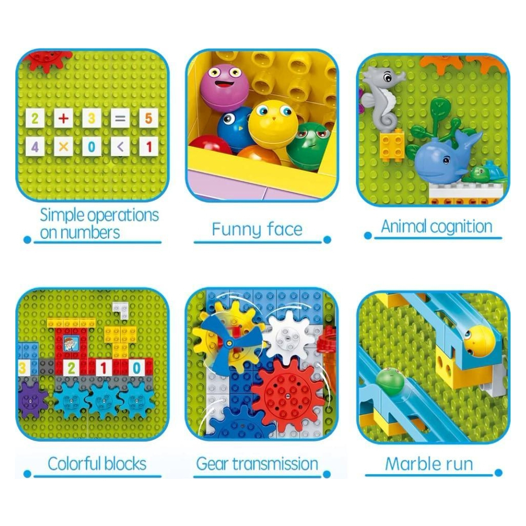 Конструктор BanBao Великий настінний для гри та навчання (ХК-9722) - зображення 9