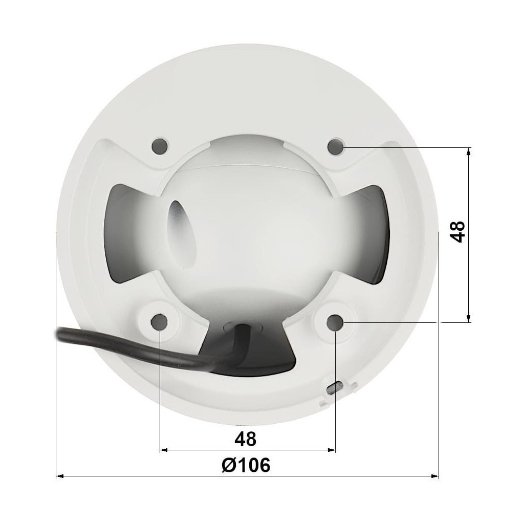 Камера відеоспостереження Dahua DH-HAC-HDW1200TP-IL-A (2.8) - зображення 6