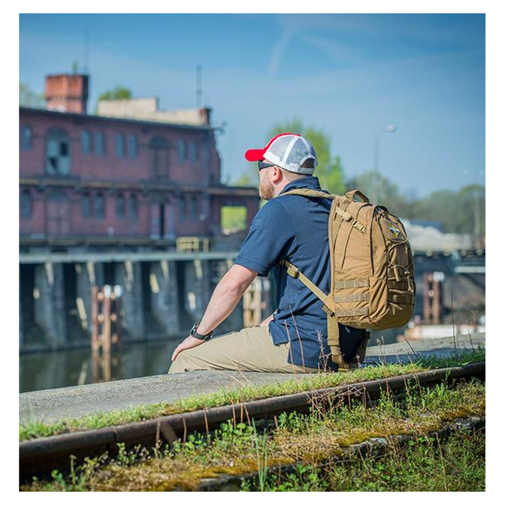 Рюкзак туристичний Helikon-Tex 21л Backpack - Nylon Polyester Blend - Melange Grey (PL-EDC-NP-M3) - изображение 10