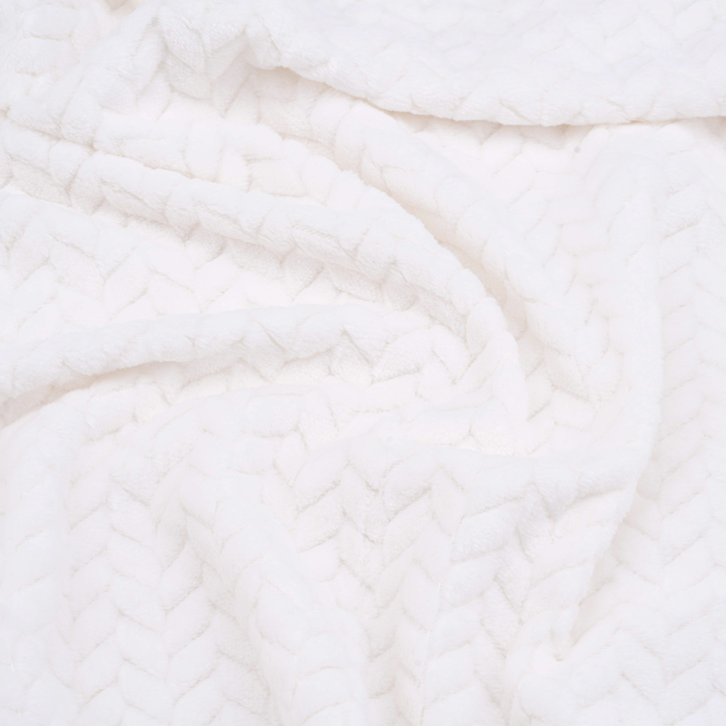 Плед Ardesto Jacquard Braid 200х220см, 100% поліестер, айворі (ART0202JB) - зображення 4