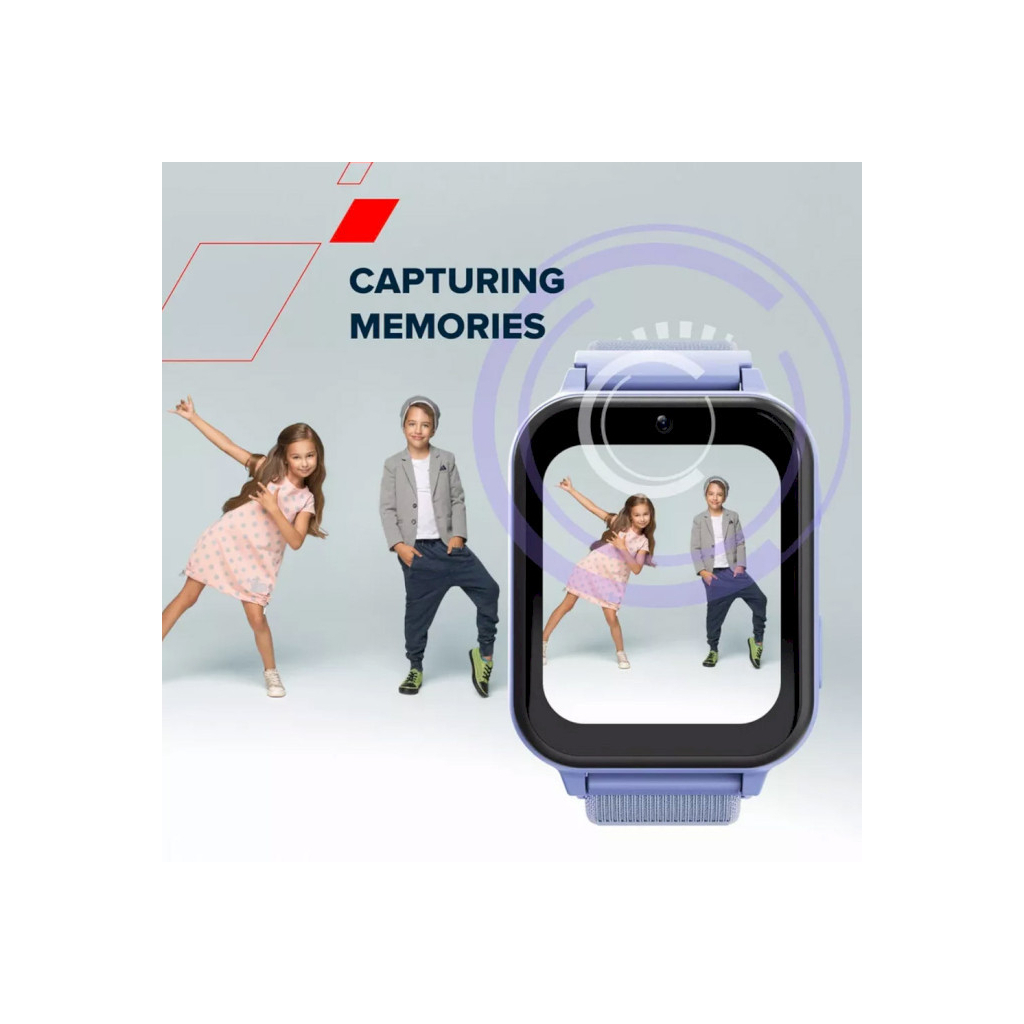 Смарт-годинник Canyon Alfie KW-37 MP3 Study&Game Pink (CNE-KW37PP) - изображение 11