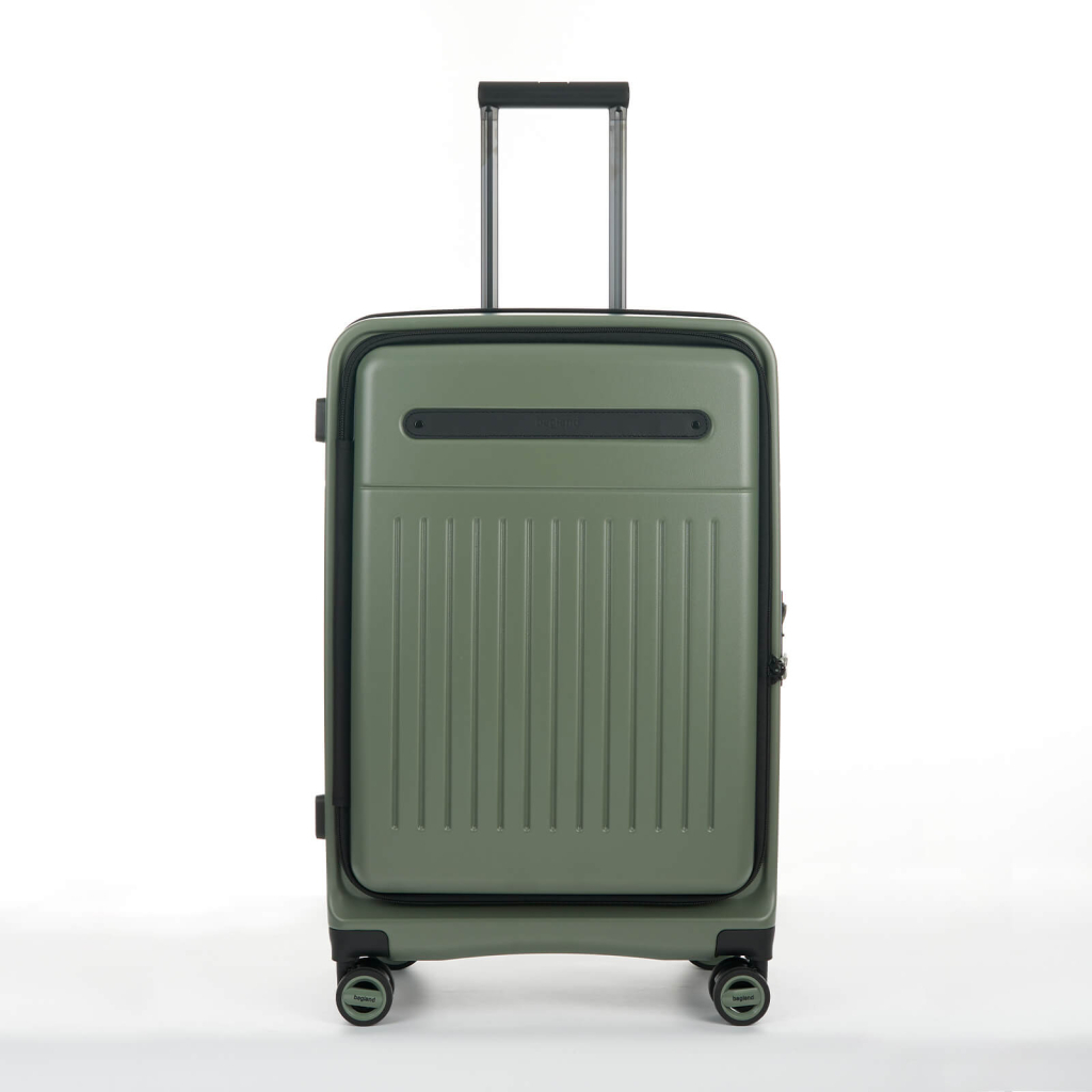 Валіза Bagland середня 72 л хакі (1140621767) - зображення 1