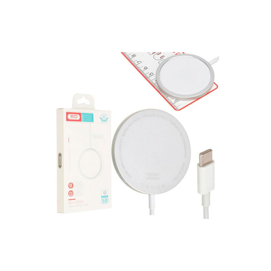 Зарядний пристрій XO CX004 iPhone 11/12 White (XO-CX004-WH) - зображення 3