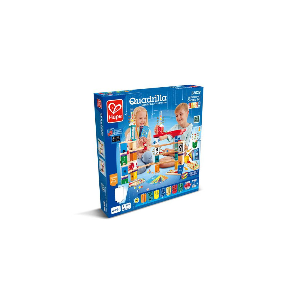 Конструктор Hape лабіринт Quadrilla Програмування 159 елементів (E6029) - зображення 6