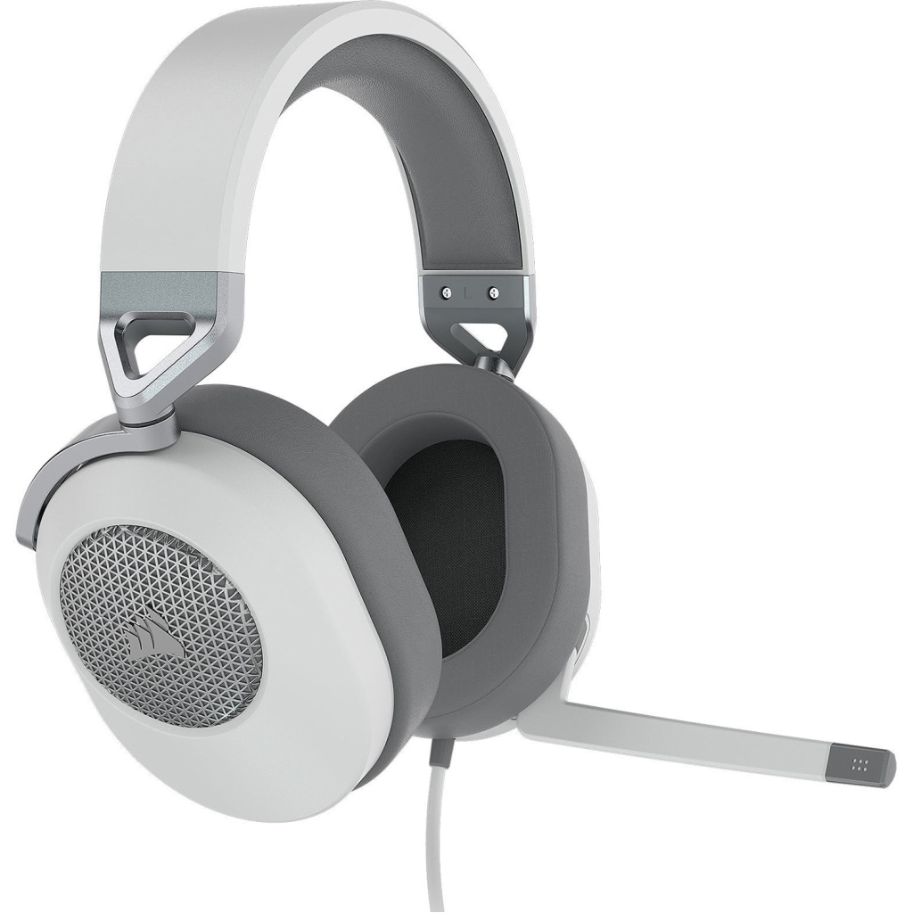 Навушники Corsair HS65 Surround Headset White (CA-9011271-EU) - зображення 2