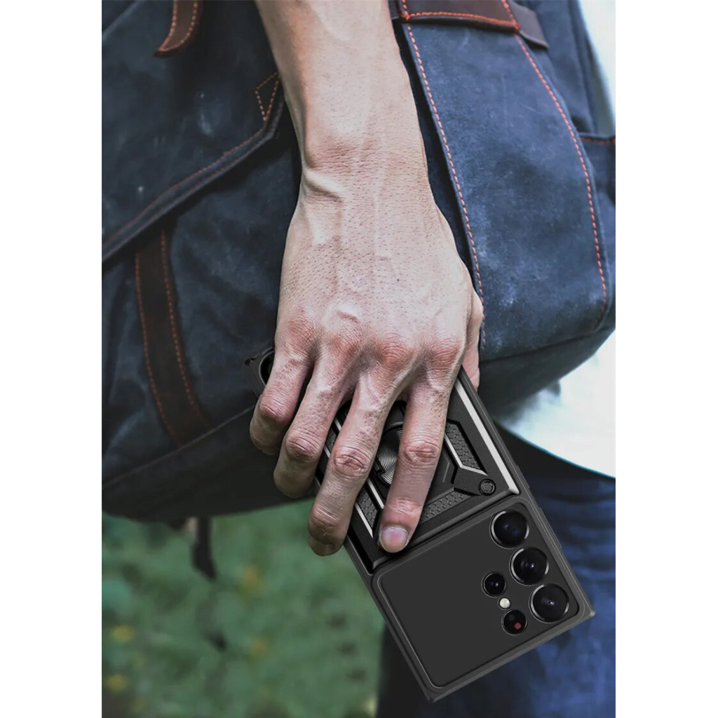 Чохол до мобільного телефона BeCover Military Samsung Galaxy S23 Ultra SM-S918 Black (709998) - зображення 5