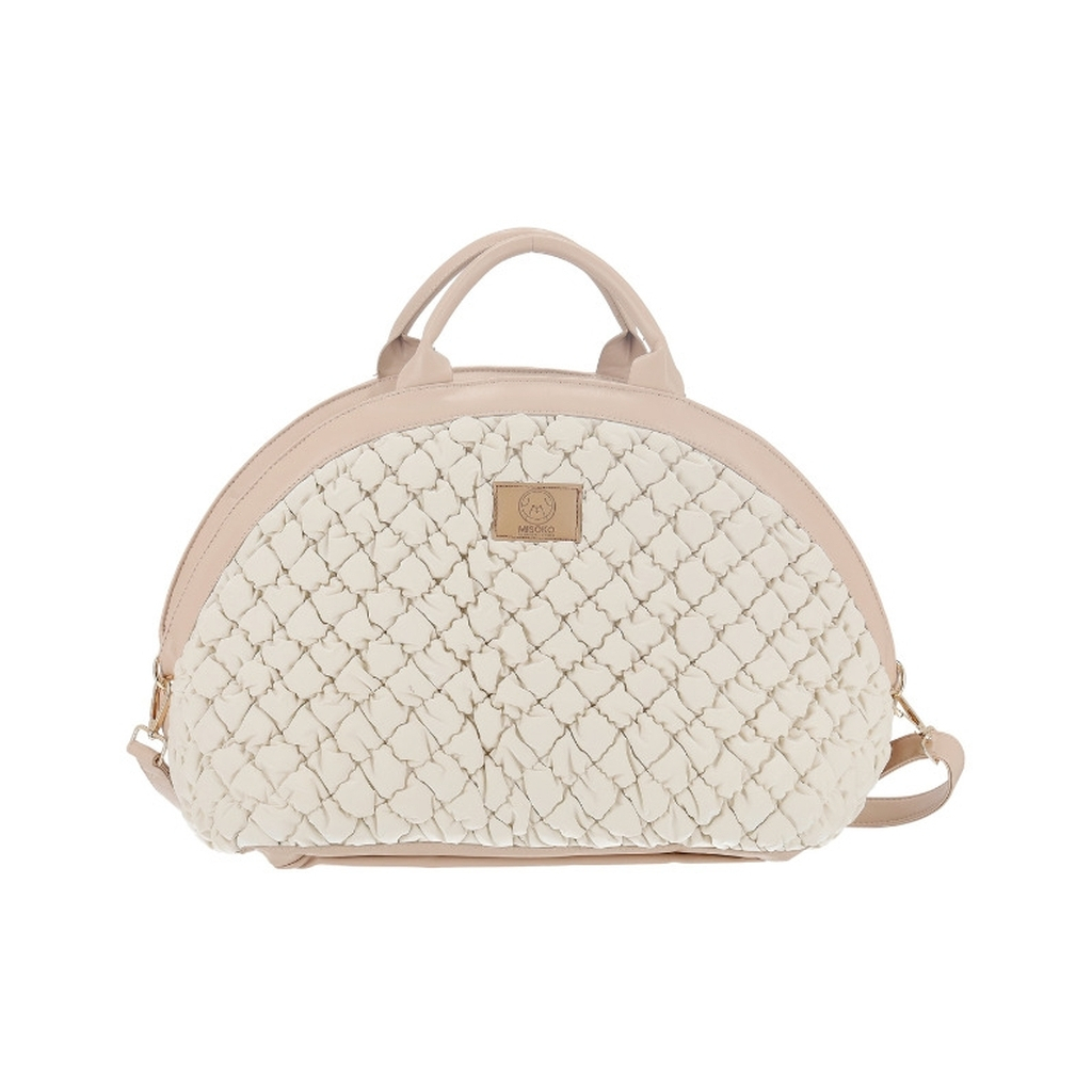 Переноска для тварин MISOKO&CO 40x22x35 см світло-коричнева (YIWUMSK70165) - изображение 1