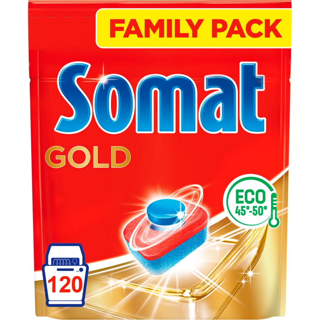 Таблетки для посудомийних машин Somat Gold 120 шт. (9000101808803) - изображение 2