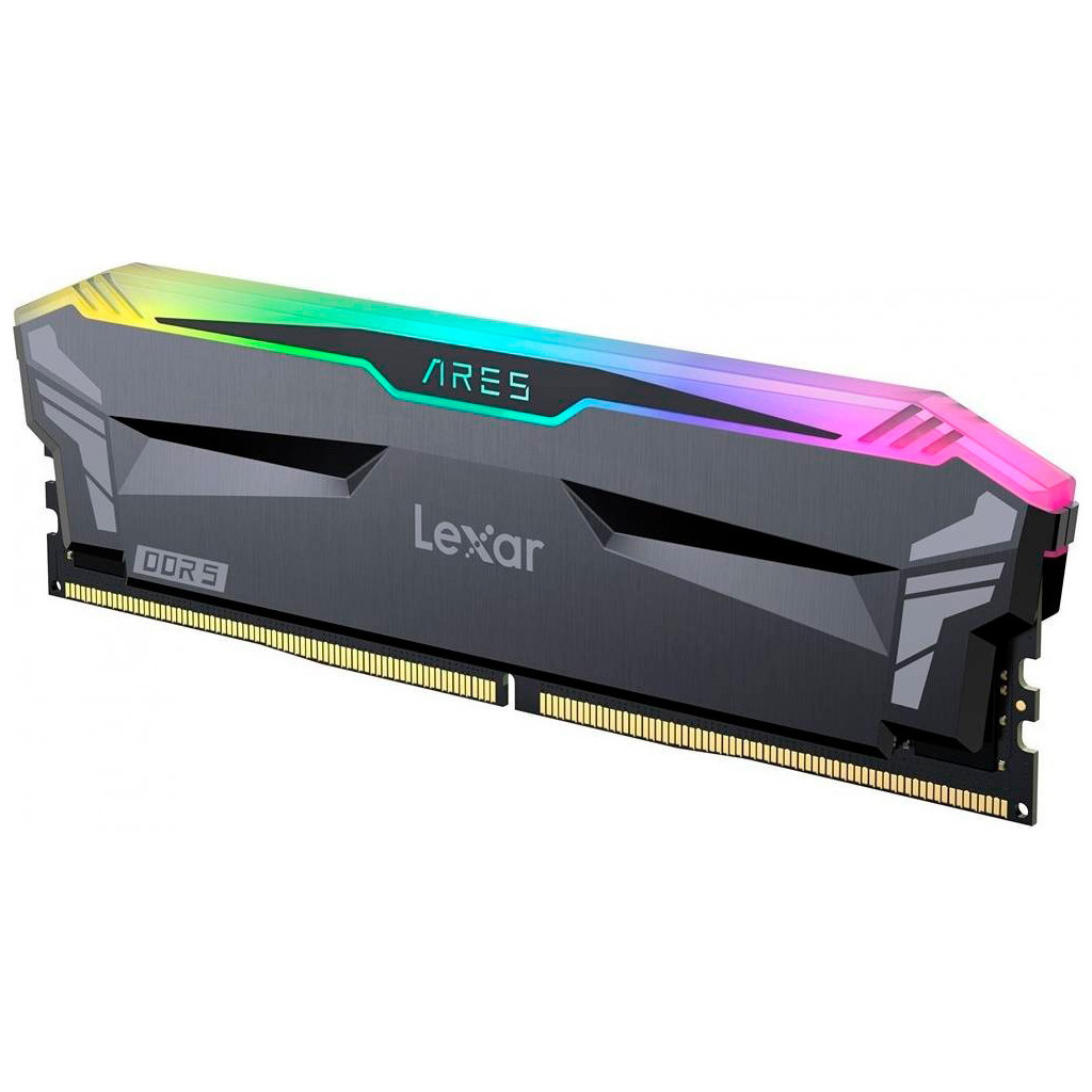Модуль пам'яті для комп'ютера DDR5 32GB (2x16GB) 6800 MHz Ares RGB Black Lexar (LD5U16G68C34LA-RGD) - зображення 3