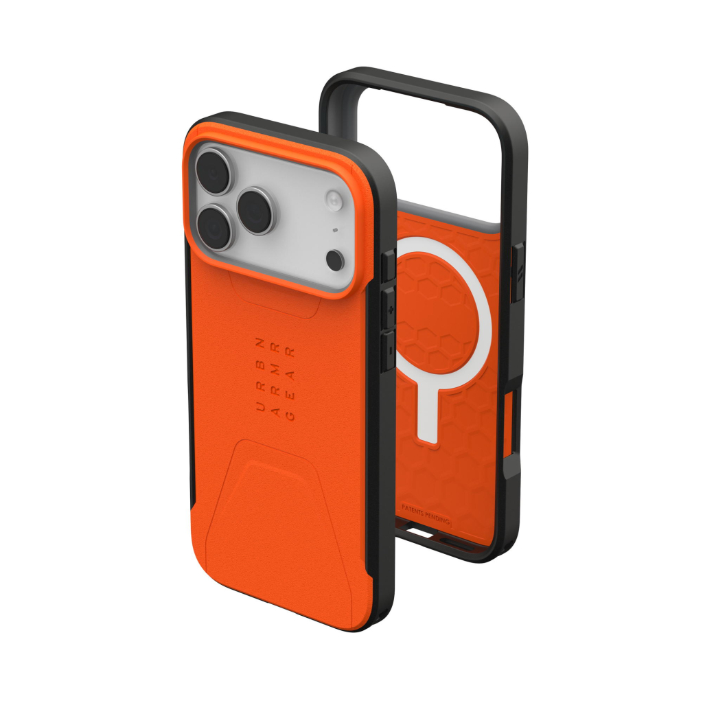 Чохол до мобільного телефона UAG Civilian MagSafe iPhone 17 Pro Max Orange (114546119797) - зображення 4