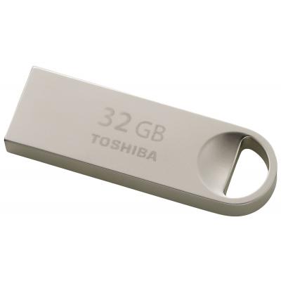 USB флеш накопичувач Toshiba 32GB Owari Metal USB 2.0 (THN-U401S0320E4) - зображення 3