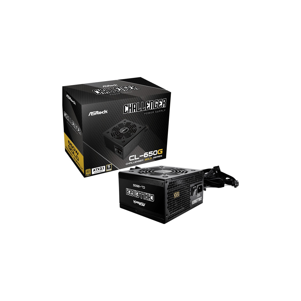 Блок живлення ASRock 650W Challenger (CL-650G) - изображение 5