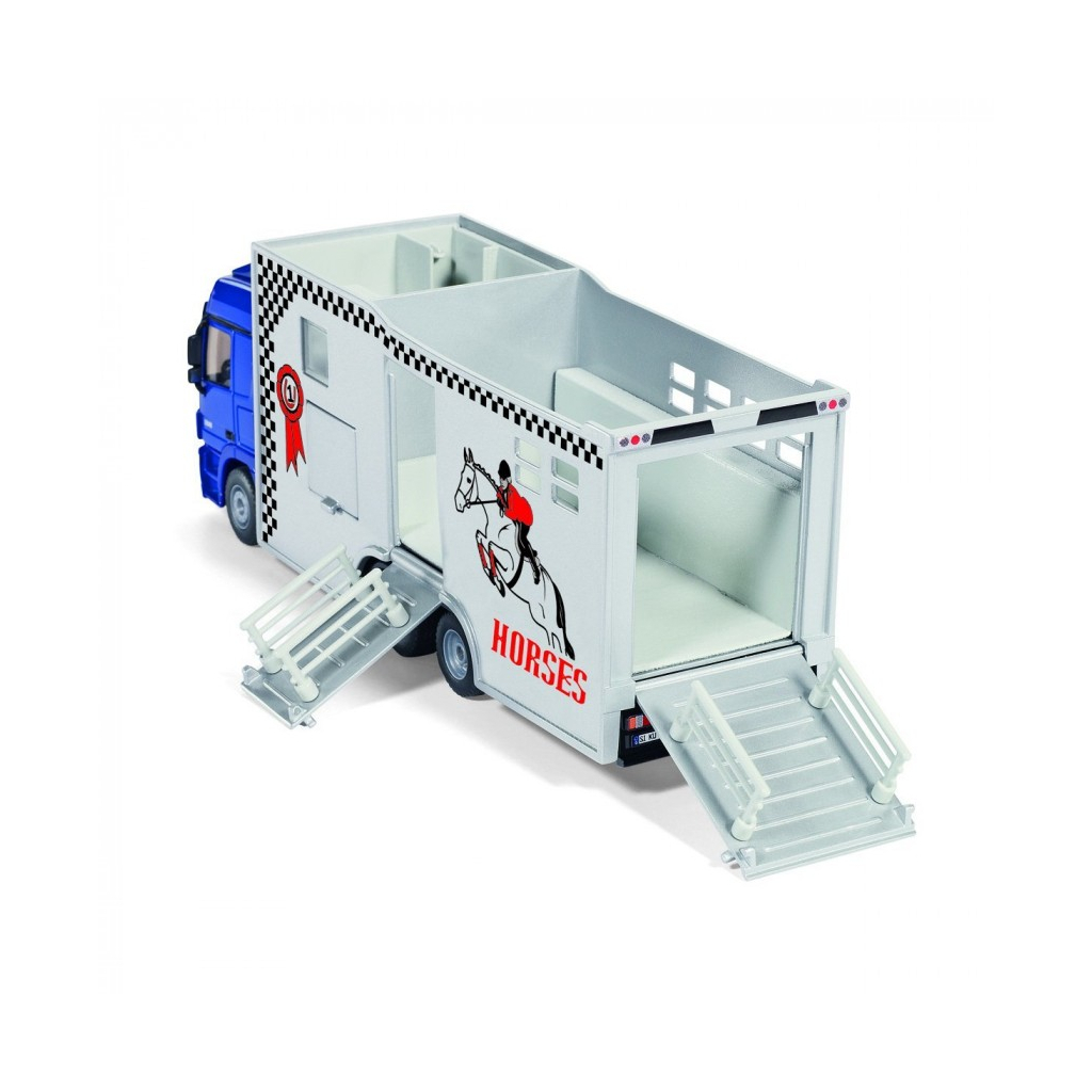 Спецтехніка Siku Вантажівка для перевезення коней (6460537) - зображення 4