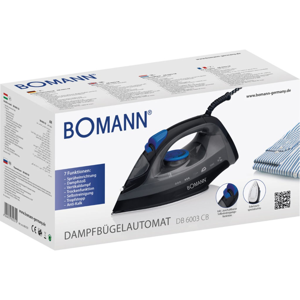 Праска Bomann DB 6003 CB (DB6003CB) - зображення 4