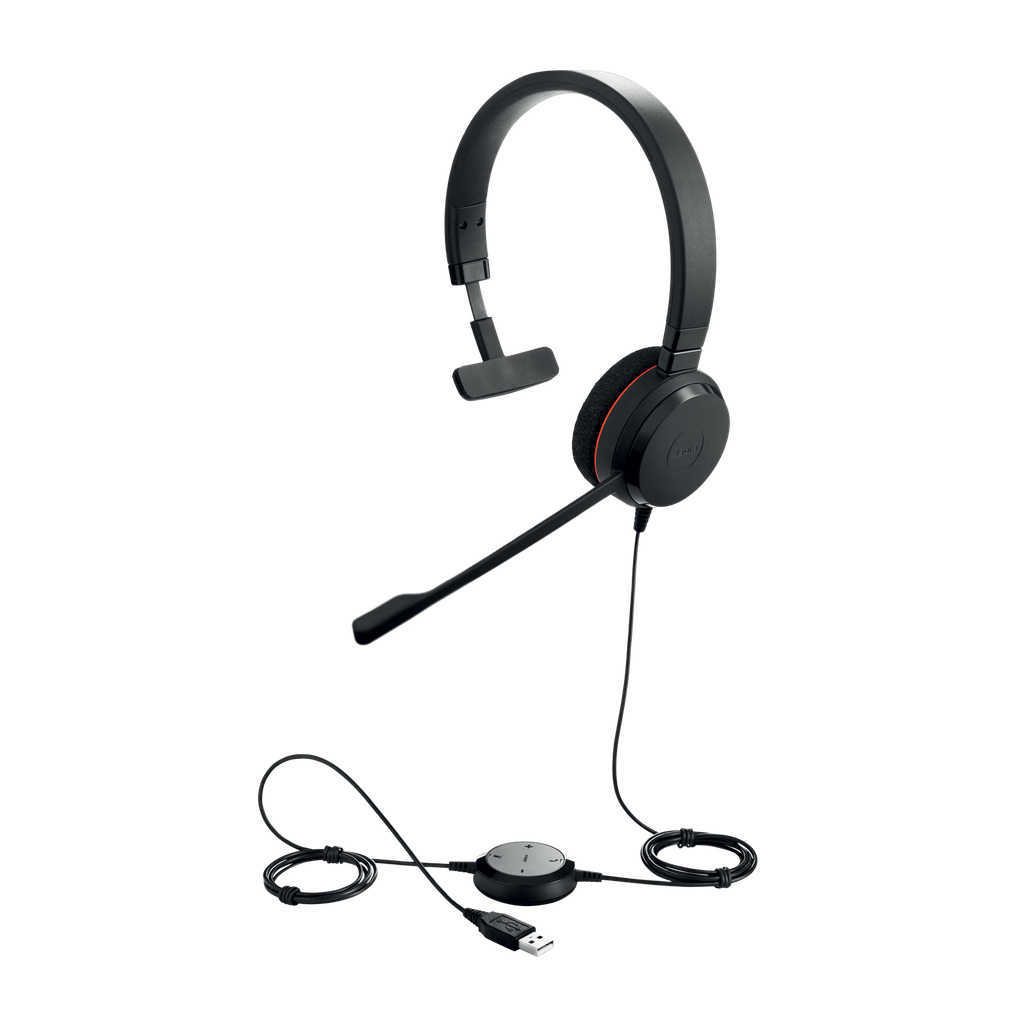 Навушники Jabra Evolve 20 UC Mono USB (4993-829-209) - зображення 2