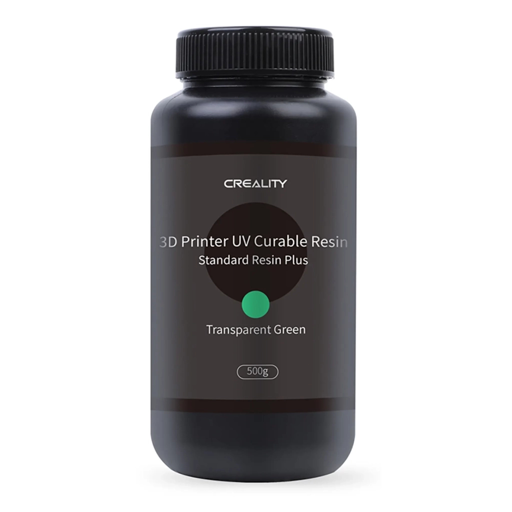 Фотополімерна смола Creality Resin, LCD Standard Plus 500г, green, transparent (3302020084) - зображення 2