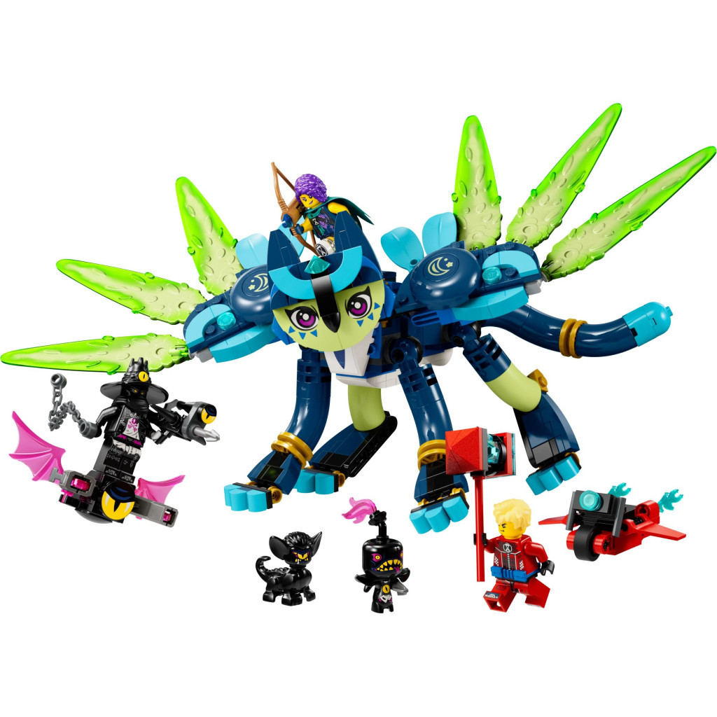 Конструктор LEGO DREAMZzz Зоуі й котосова Зіан 437 деталей (71476) - зображення 2