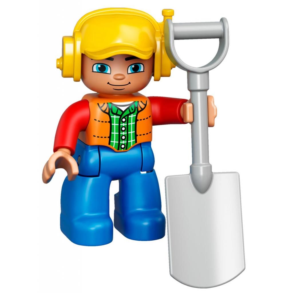 Конструктор LEGO Duplo Вантажівка та гусеничний екскаватор (10812) - зображення 6