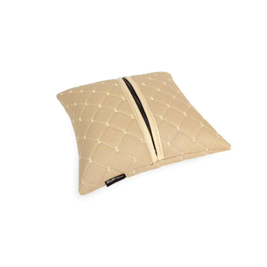 Подушка EVAtech ECO 30x30 см бежева з бежевою ниткою (SPSCSII) - зображення 5