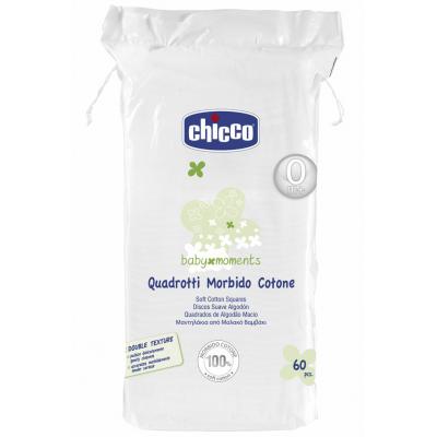 Ватні диски Chicco м'які 60 шт (02654.00) - зображення 1