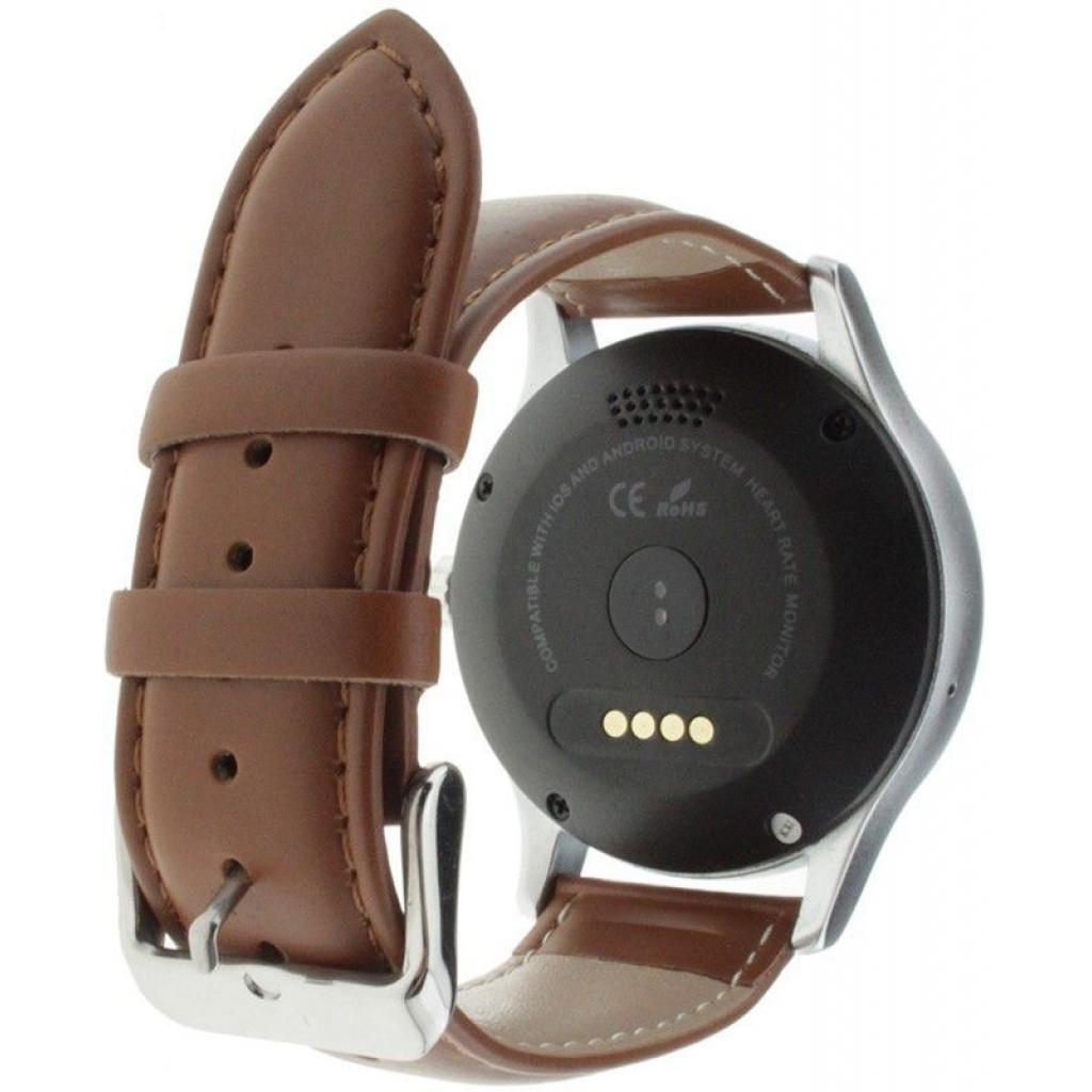Смарт-годинник UWatch K88H Brown Leather Strap (F_59769) - зображення 3