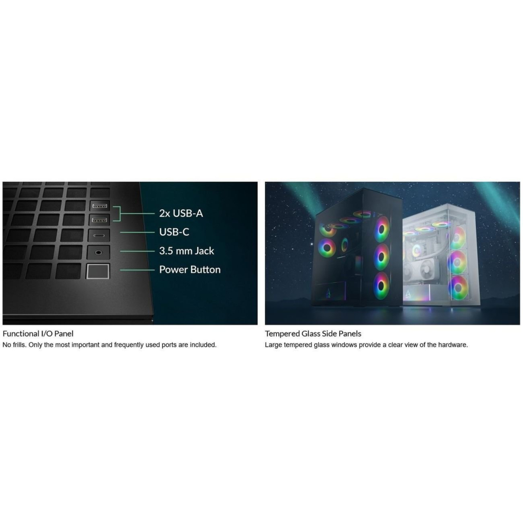 Корпус для ПК Arctic XTENDER WHT (ACPCC00014A) - зображення 11