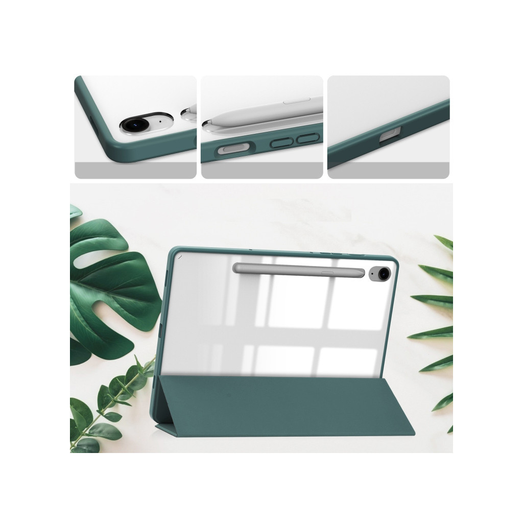 Чохол до планшета BeCover Soft Edge stylus holder Samsung Tab S9 (SM-X710/SM-X716)/S9 FE (SM-X510/SM-X516B) 11.0" Dark Gre (710440) - зображення 4