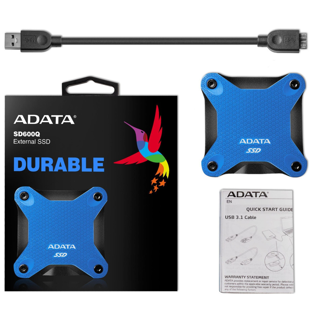 Накопичувач SSD USB 3.2 240GB ADATA (ASD600Q-240GU31-CBL) - зображення 6