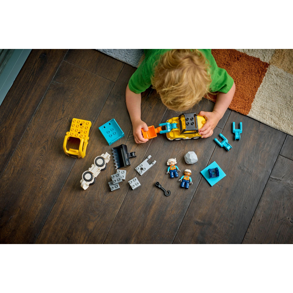 Конструктор LEGO DUPLO Town 3-в-1 Будівельна техніка (10475) - зображення 10