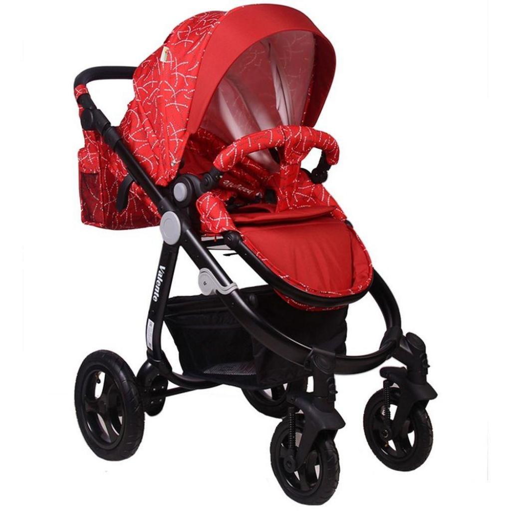 Коляска BabyHit 2 в1 Valenta Terracotta (22 448) - зображення 4