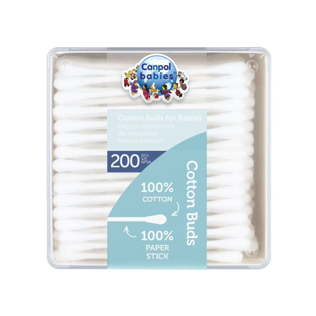 Ватні палички Canpol babies 200 шт. (3/116) - зображення 3