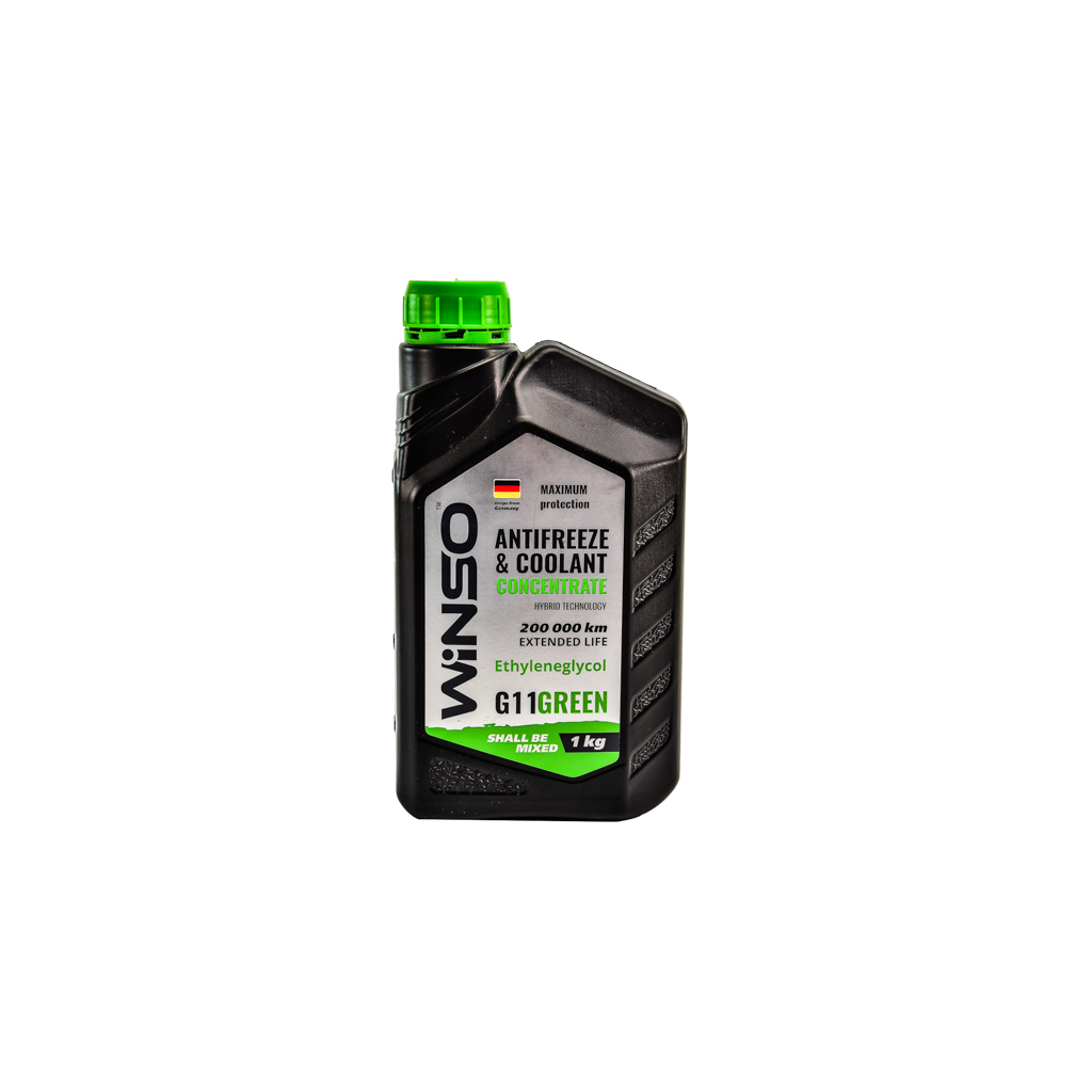 Антифриз WINSO COOLANT CONCENTRATE WINSO GREEN G11 концентрат 1kg (881020) - зображення 1