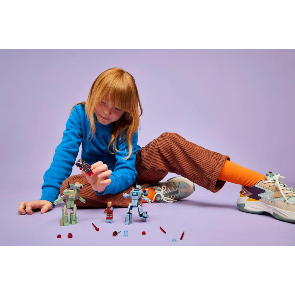 Конструктор LEGO Super Heroes Залізна людина та Бойова Машина проти Хаммер Дронів (76320) - зображення 8