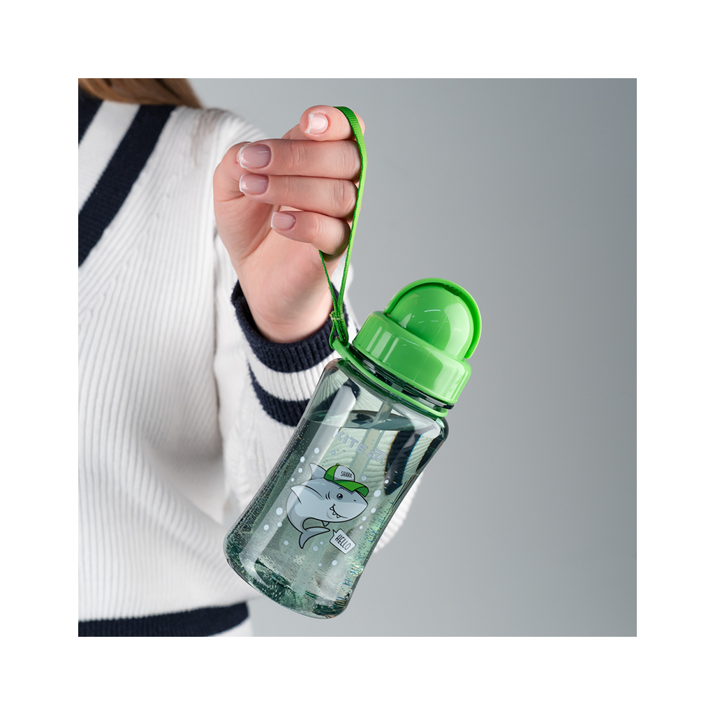 Поїльник-непроливайка Kite Shark, 350 мл, сіра (K25-399-1) - зображення 3