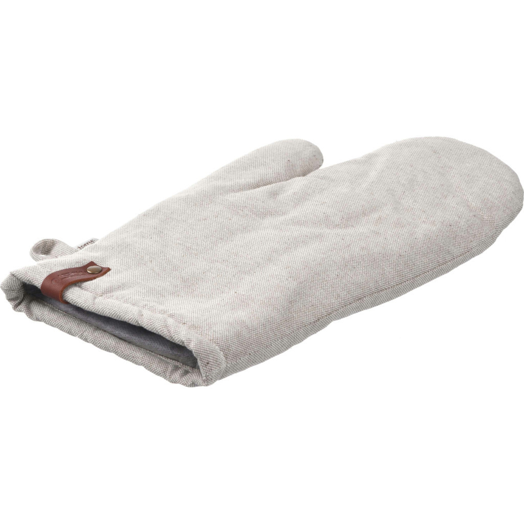 Кухонна прихватка Ardesto Рукавичка Oliver, 18х30 см, 100% бавовна, нап-ч: ватин, сірий світлий (ART05OL) - зображення 4