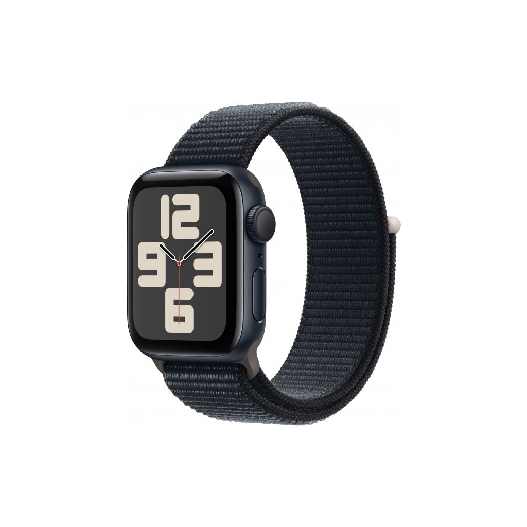 Смарт-годинник Apple Watch SE GPS 40mm Midnight Aluminium Case with Midnight Sport Loop (MRE03QP/A) - зображення 1
