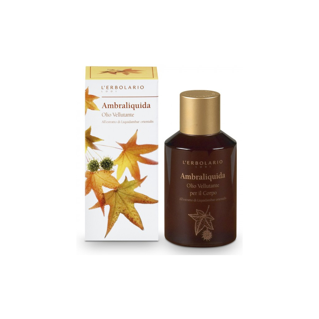 Олія для тіла L'Erbolario Легка Амбра 125 мл (8022328103081) - зображення 1