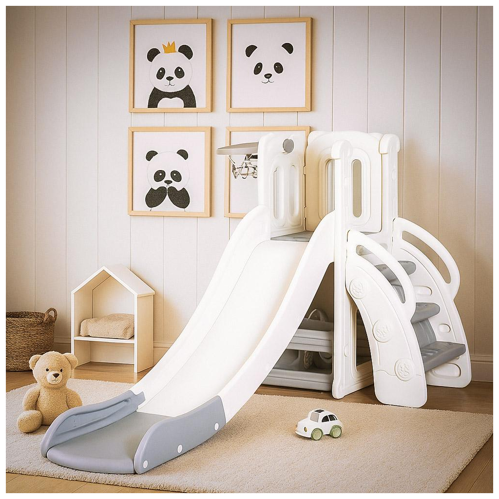 Гірка Mealux Merida (KD-B011 White/Grey) - зображення 3