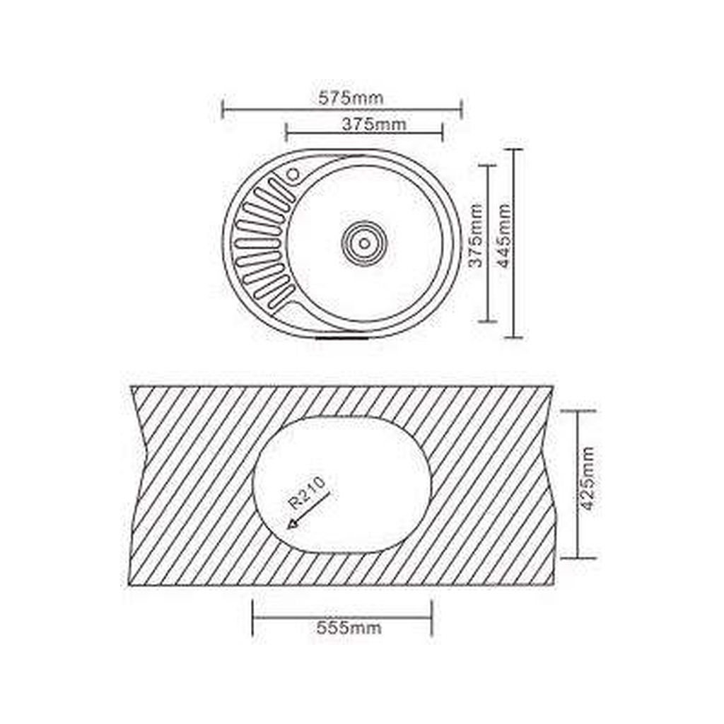 Мийка кухонна Interline EVA sateen - зображення 6