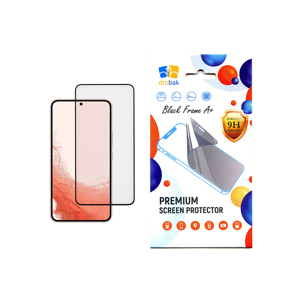 Скло захисне Drobak Xiaomi Redmi Note 11 Pro Black Frame A+ (616177) - зображення 1