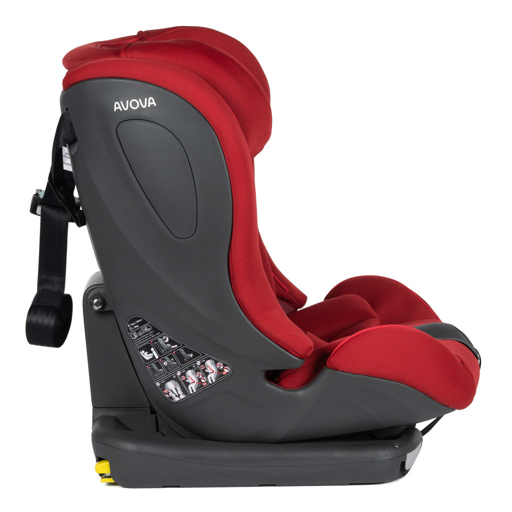 Автокрісло Avova Star Fix i-Size 15-36 кг Maple Red (4260621461031) - зображення 10